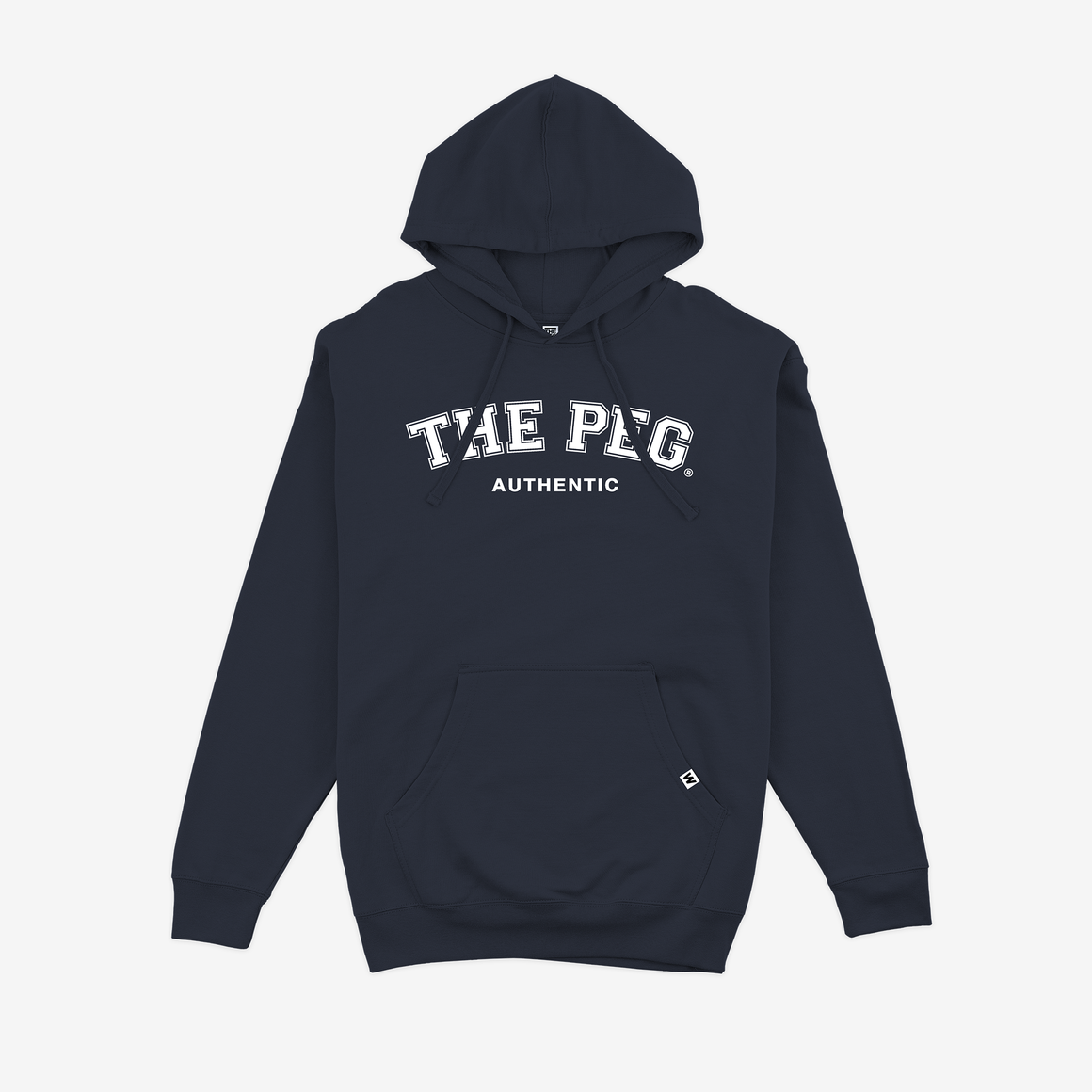 Pre Order: The Peg® Mid Weight Varsity Hoodie (Navy)