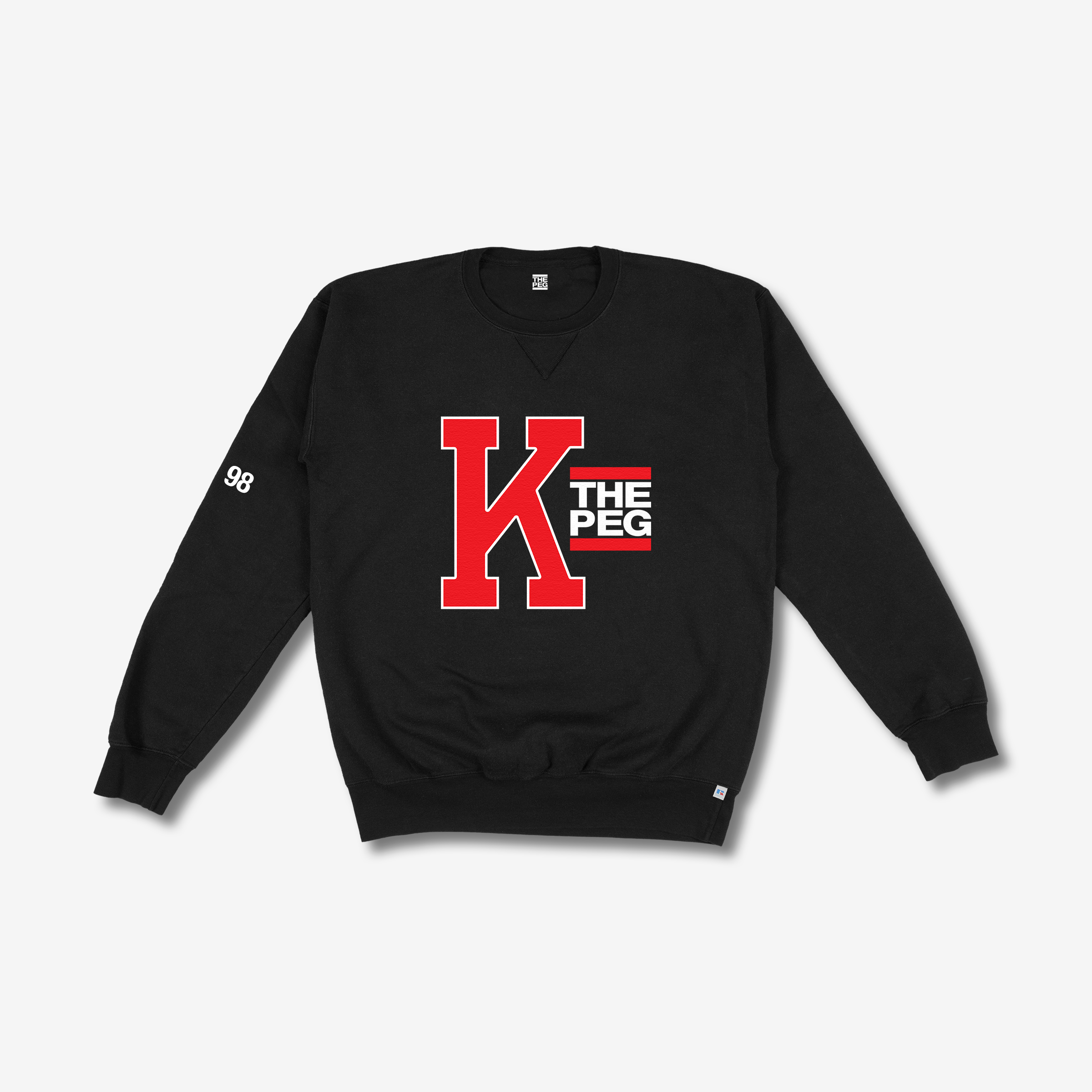 Pre Order: The Peg x Kelvin Clippers Hockey Crew (Black)