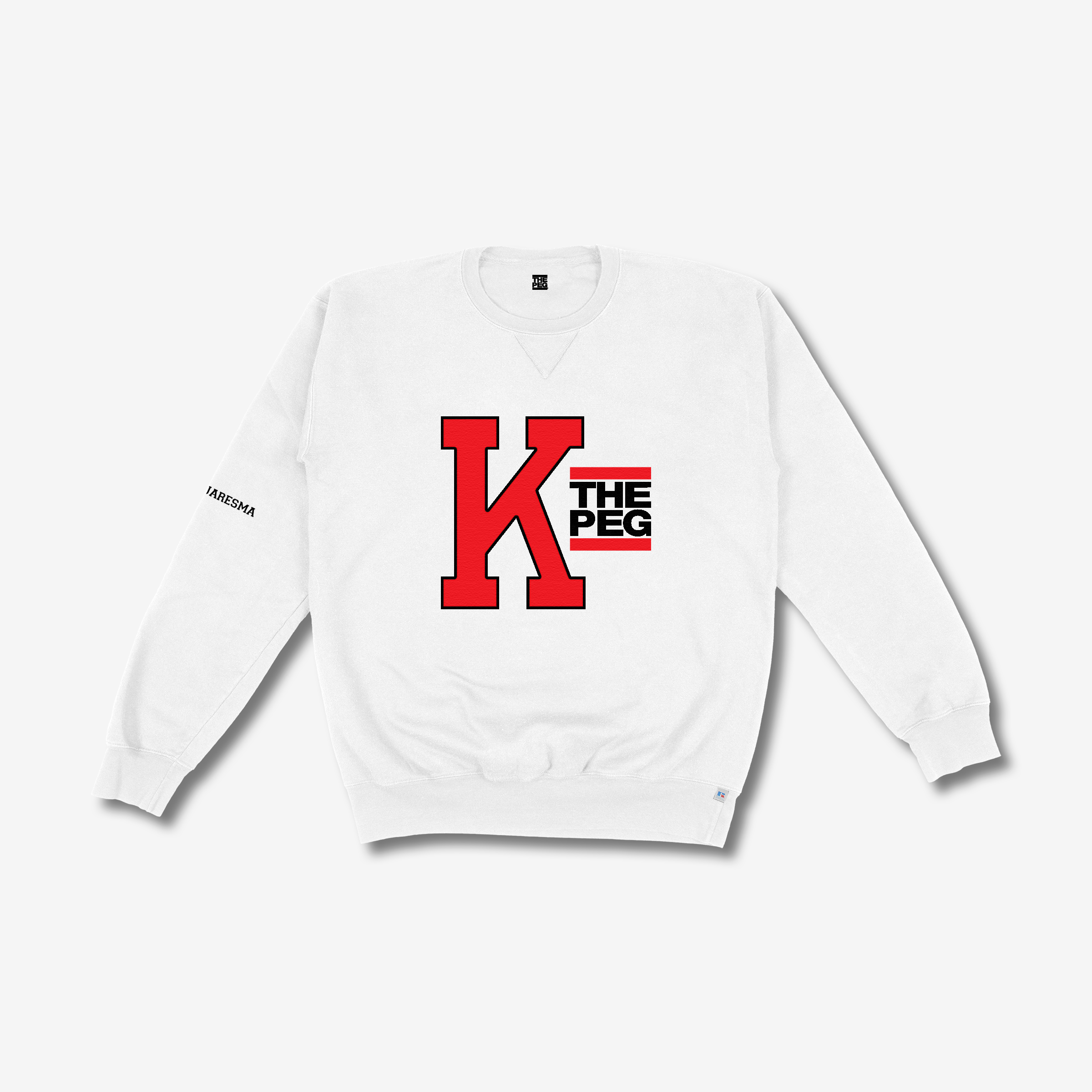 Pre Order: The Peg x Kelvin Clippers Hockey Crew (White)