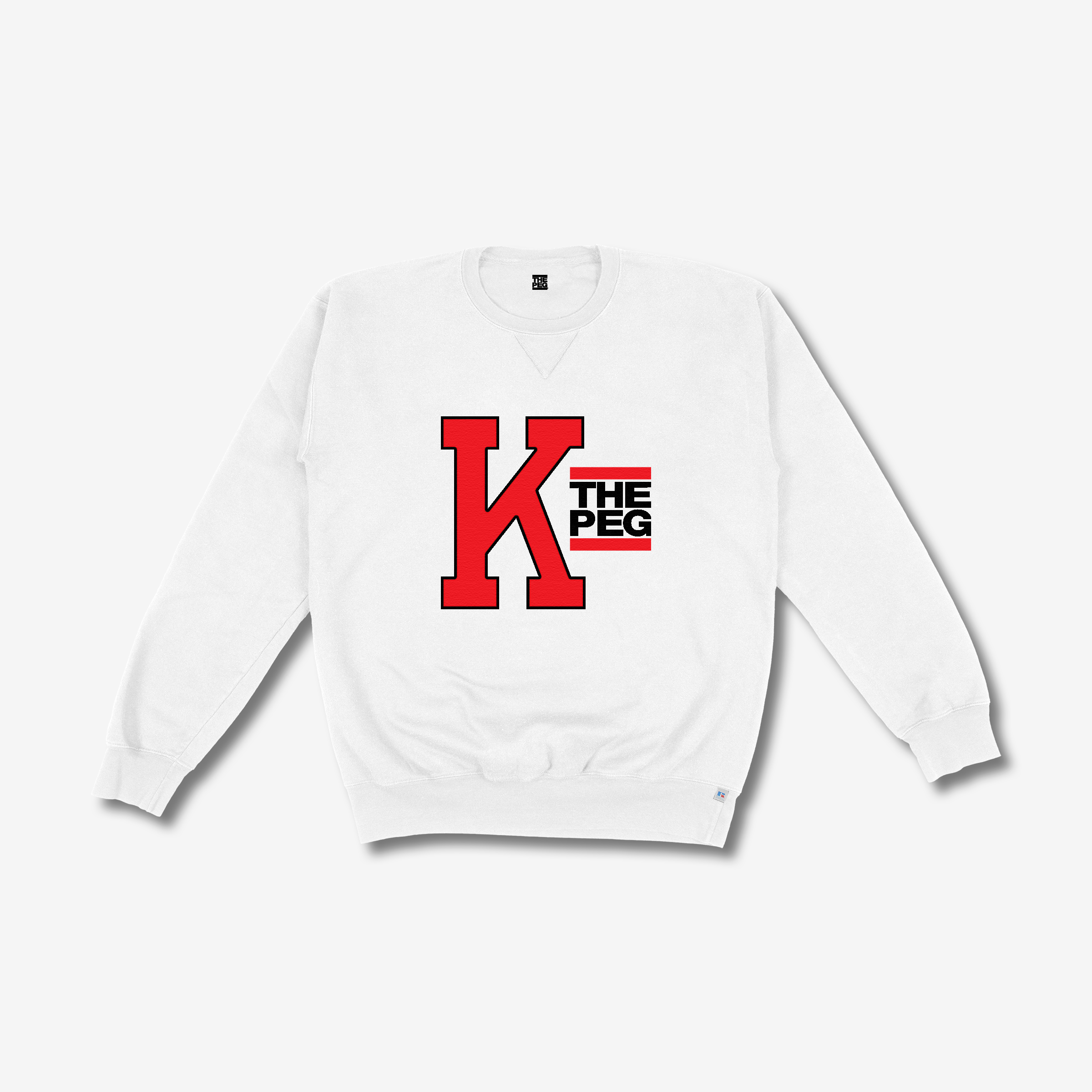 Pre Order: The Peg x Kelvin Clippers Hockey Crew (White)
