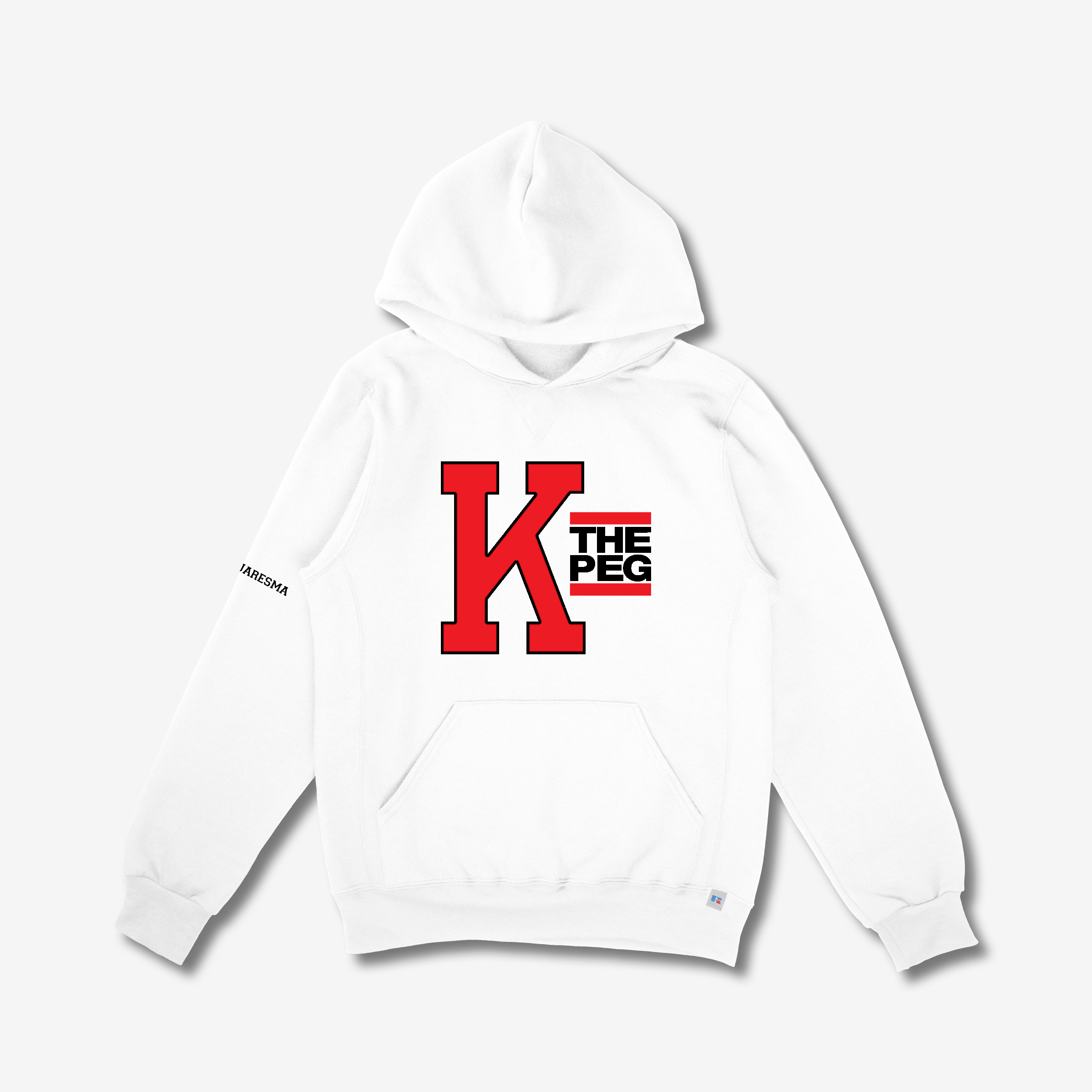 Pre Order: The Peg x Kelvin Clippers Hockey Hoodie (White)