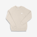 The Mom Raglan Crew (Light Sand)