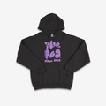 Heavy Weight Bubble Hoodie (Black, Lavender)