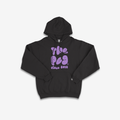 Heavy Weight Bubble Hoodie (Black, Lavender)