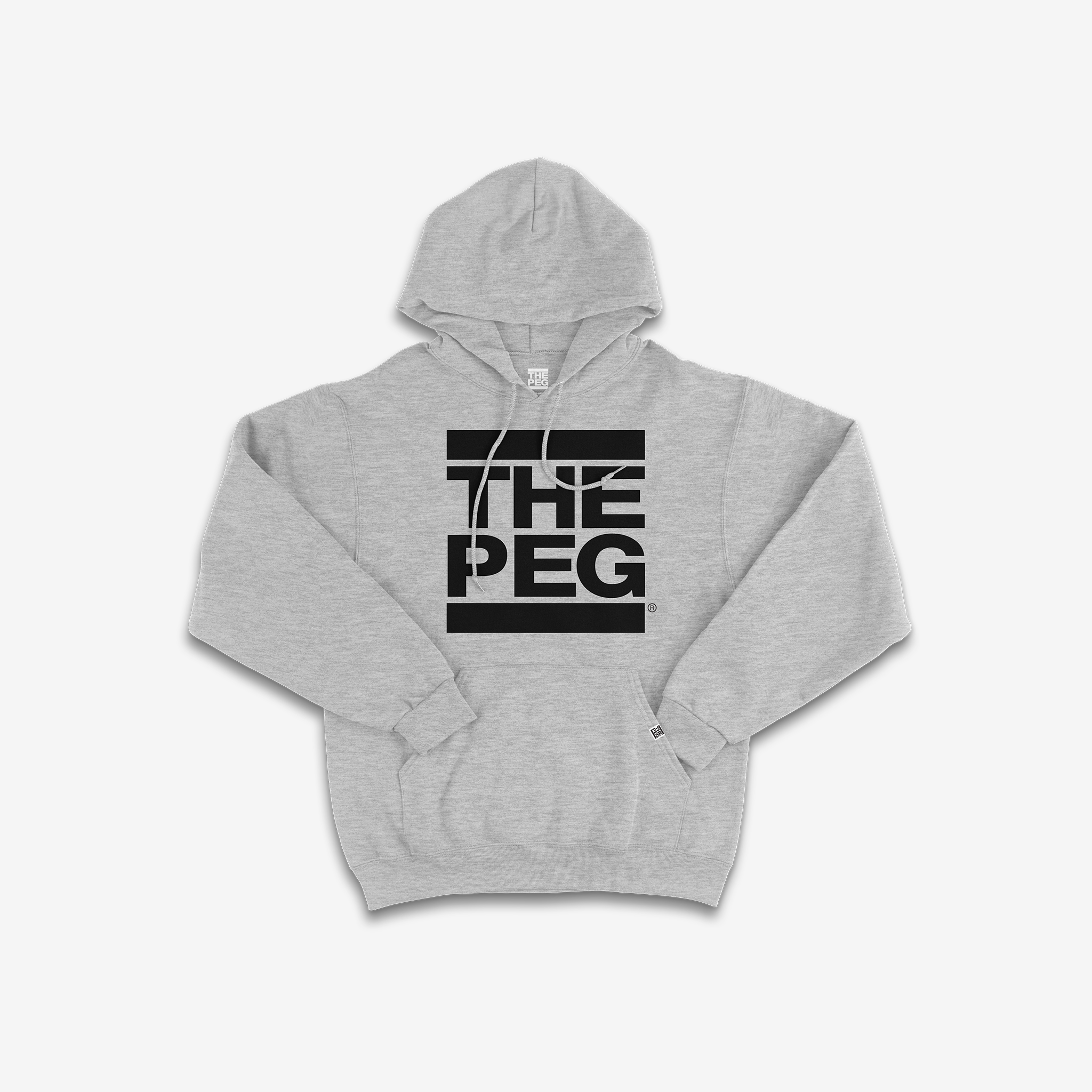 Heavy Weight unDMC Hoodie (Athletic Heather Grey Scale)