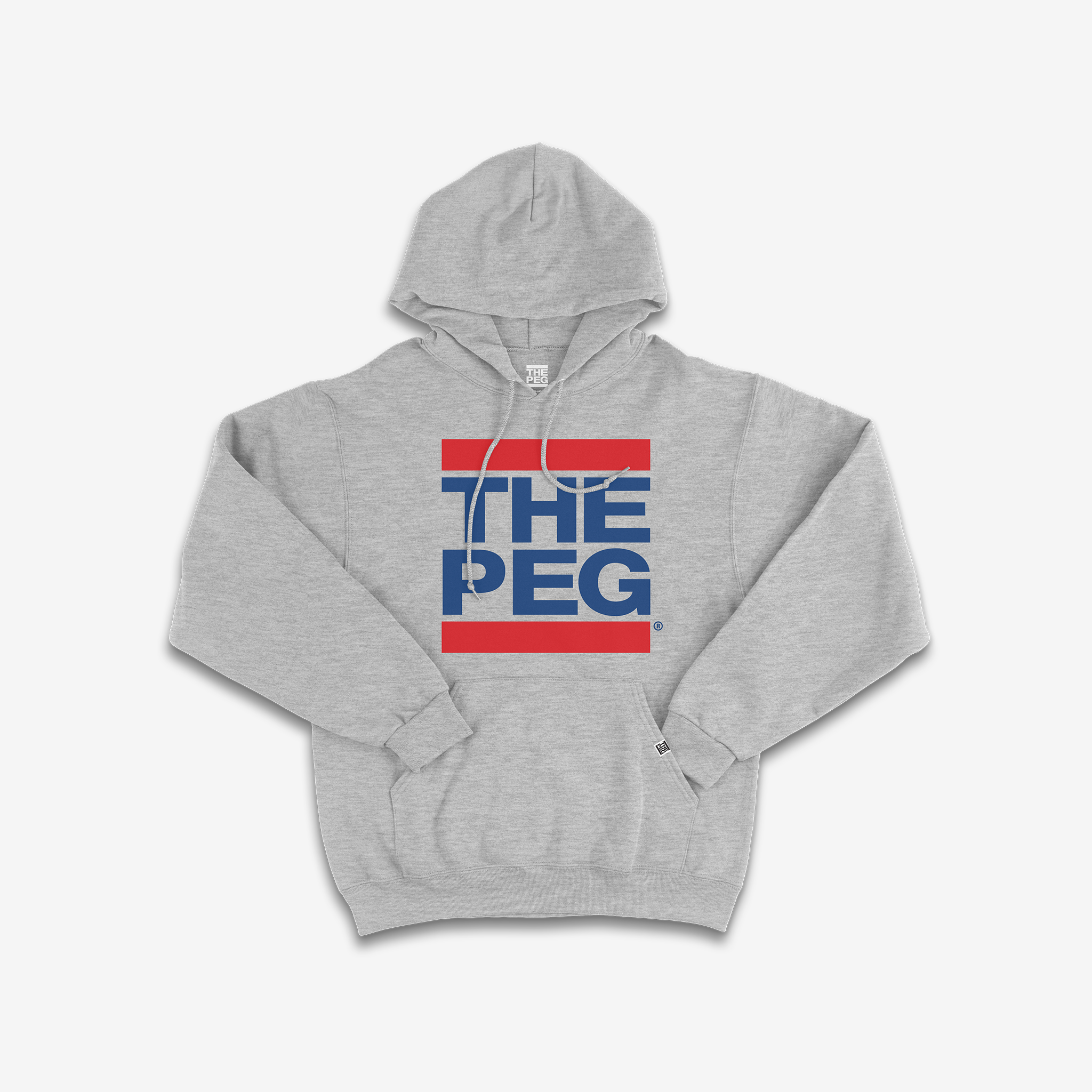 Heavy Weight unDMC Hoodie (Athletic Heather, Retro)