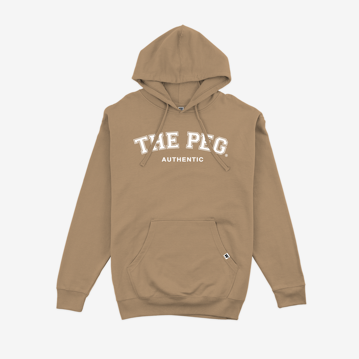 Pre Order: The Peg® Mid Weight Varsity Hoodie (Sand)