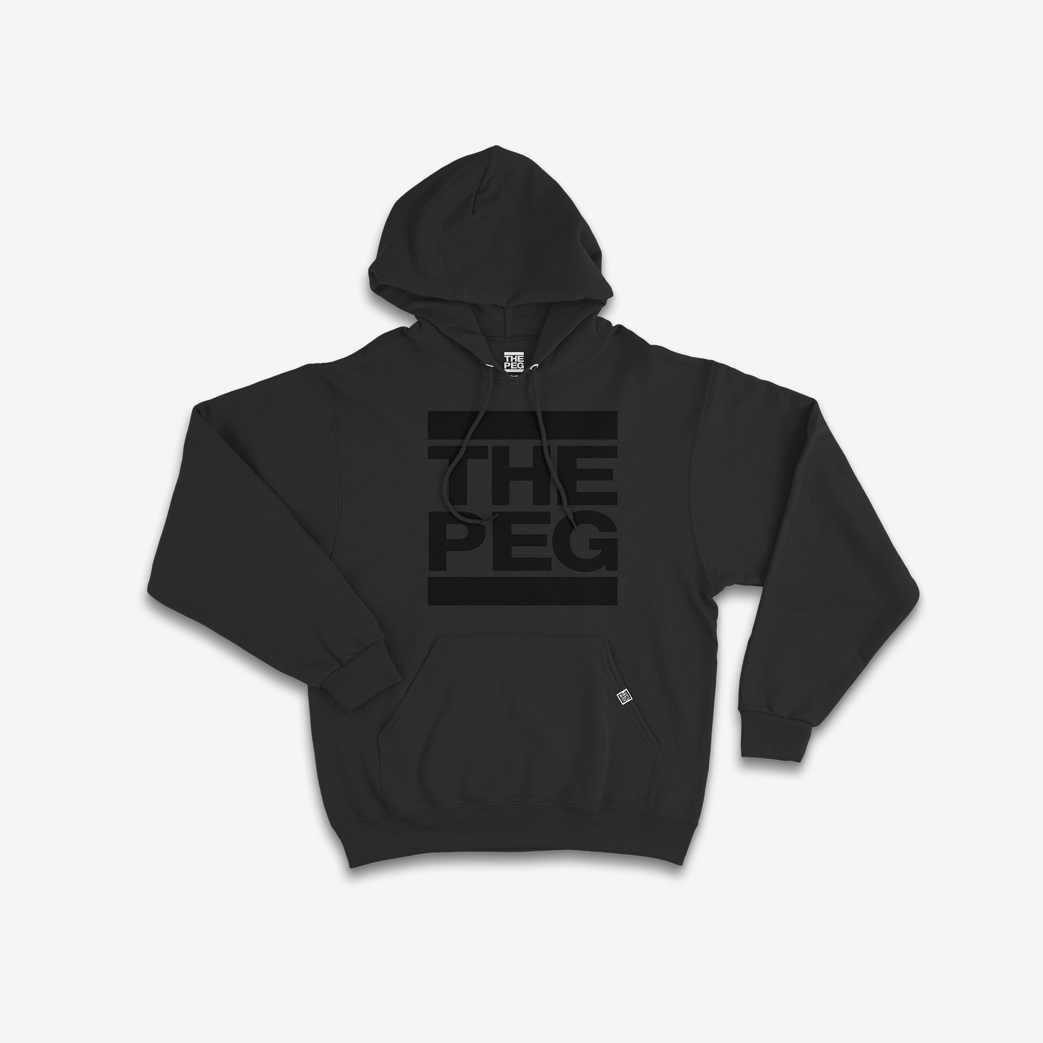 Heavy Weight unDMC Hoodie (Monochromatic Black)
