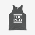 unDMC Tank Top (Charcoal Heather, White)