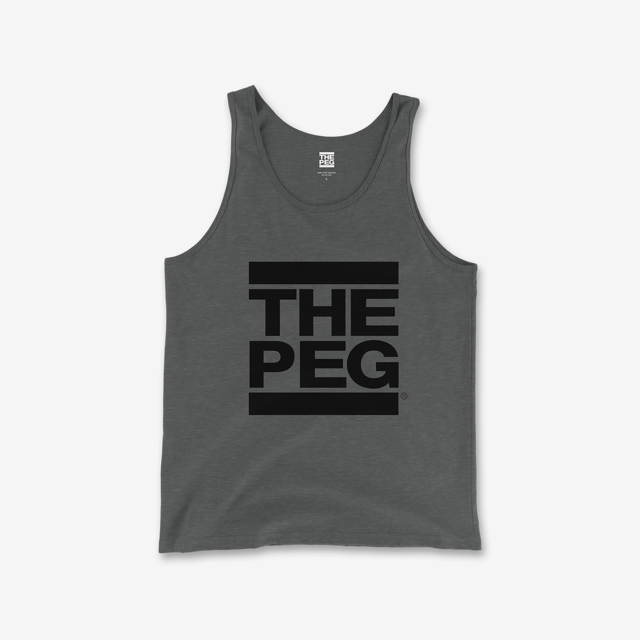 unDMC Tank Top (Charcoal Heather, Black)