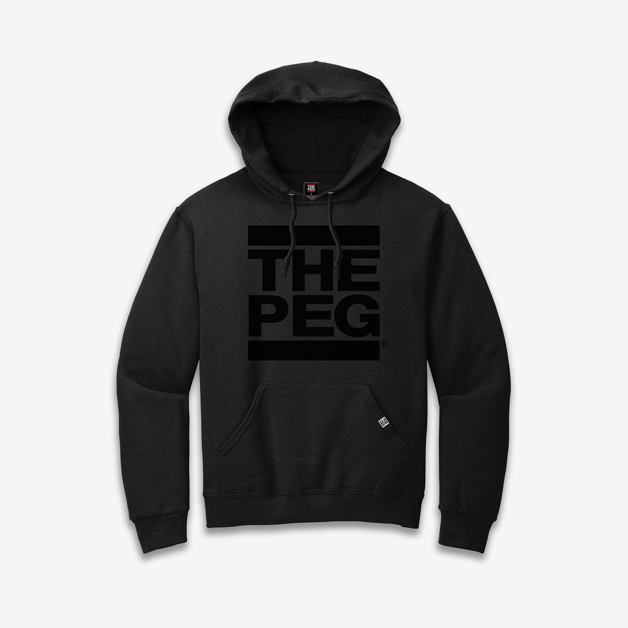 Mid Weight unDMC Hoodie (Monochromatic Black)