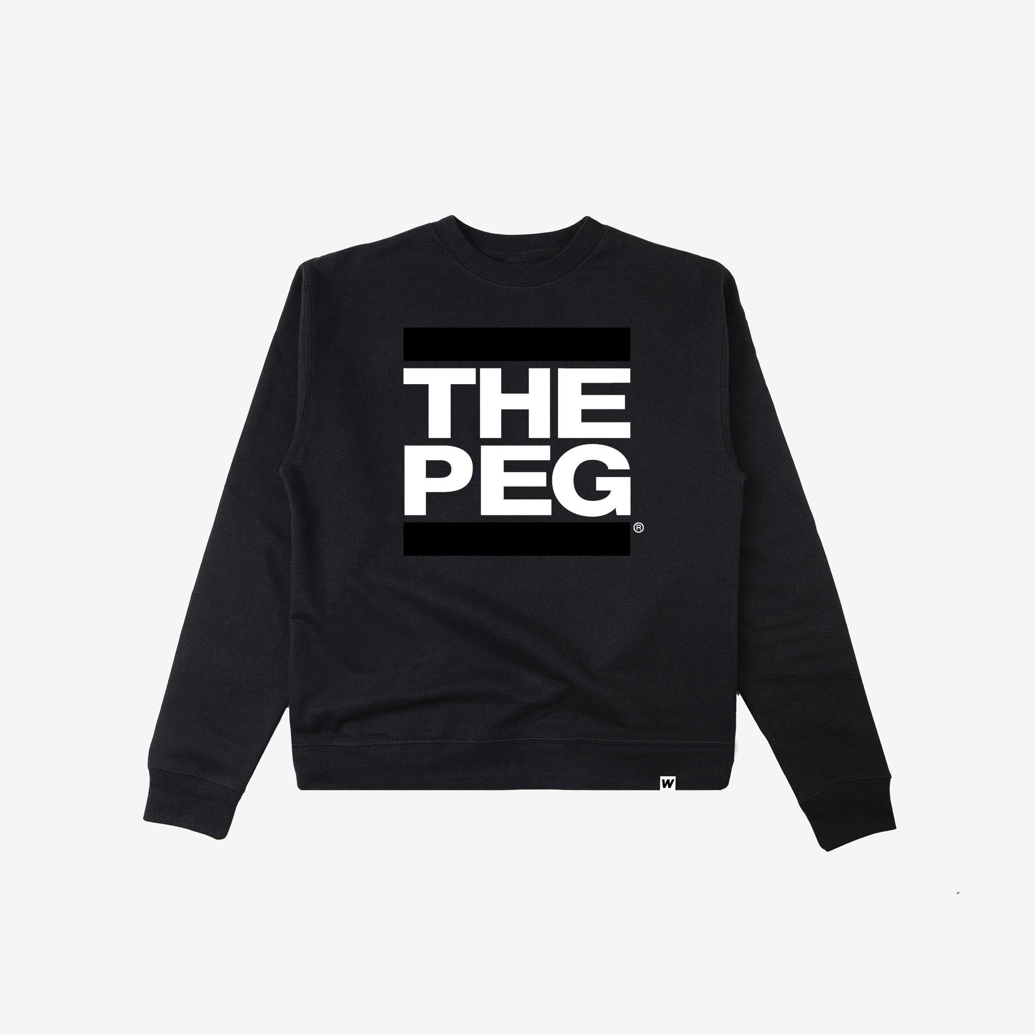 Mid Weight Premium Crew (Black, Black/White)