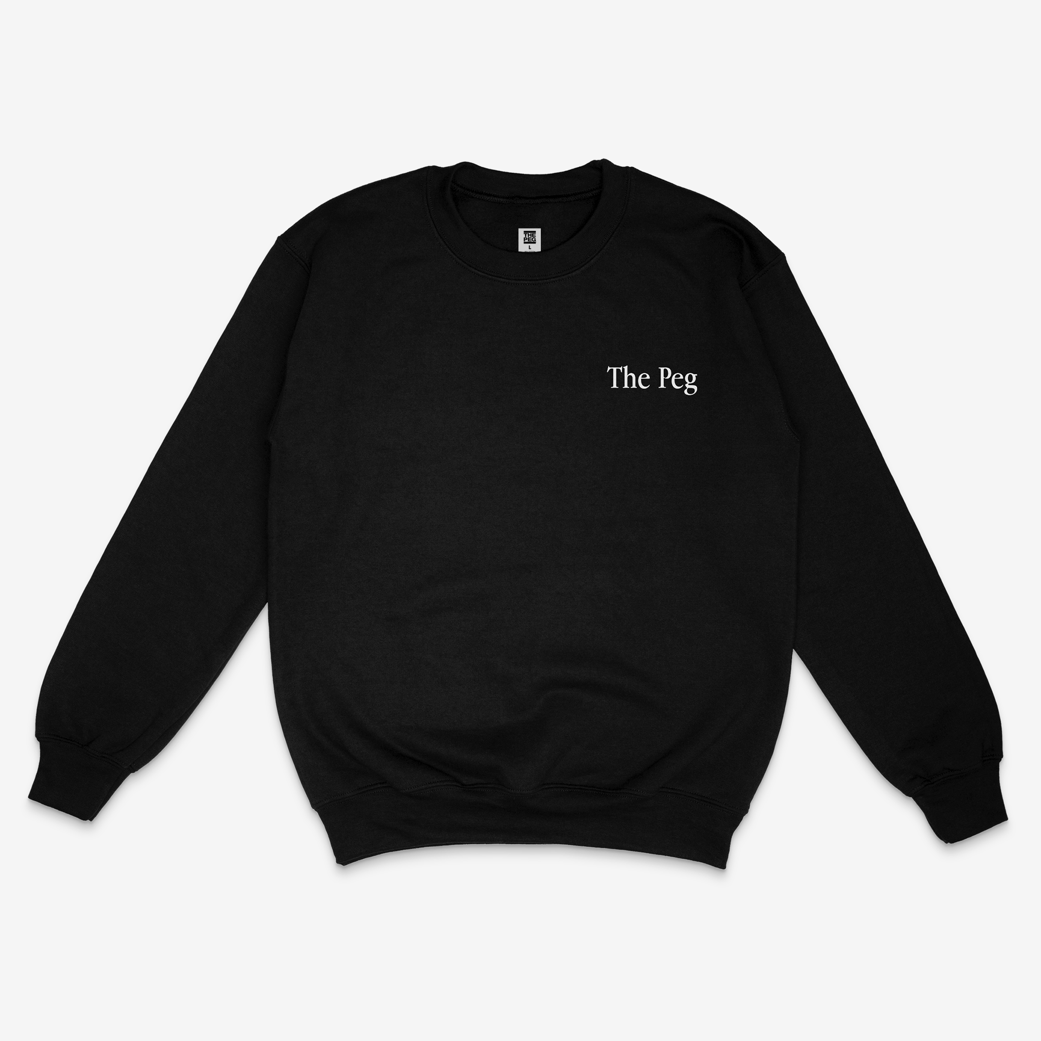 Heavy Weight The Peg Definition Crew (Black)