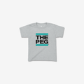 Youth Tee Shirt Tee Shirt (Heather Grey/Teal)