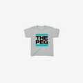 Toddler Tee Shirt (Heather Grey/Teal)