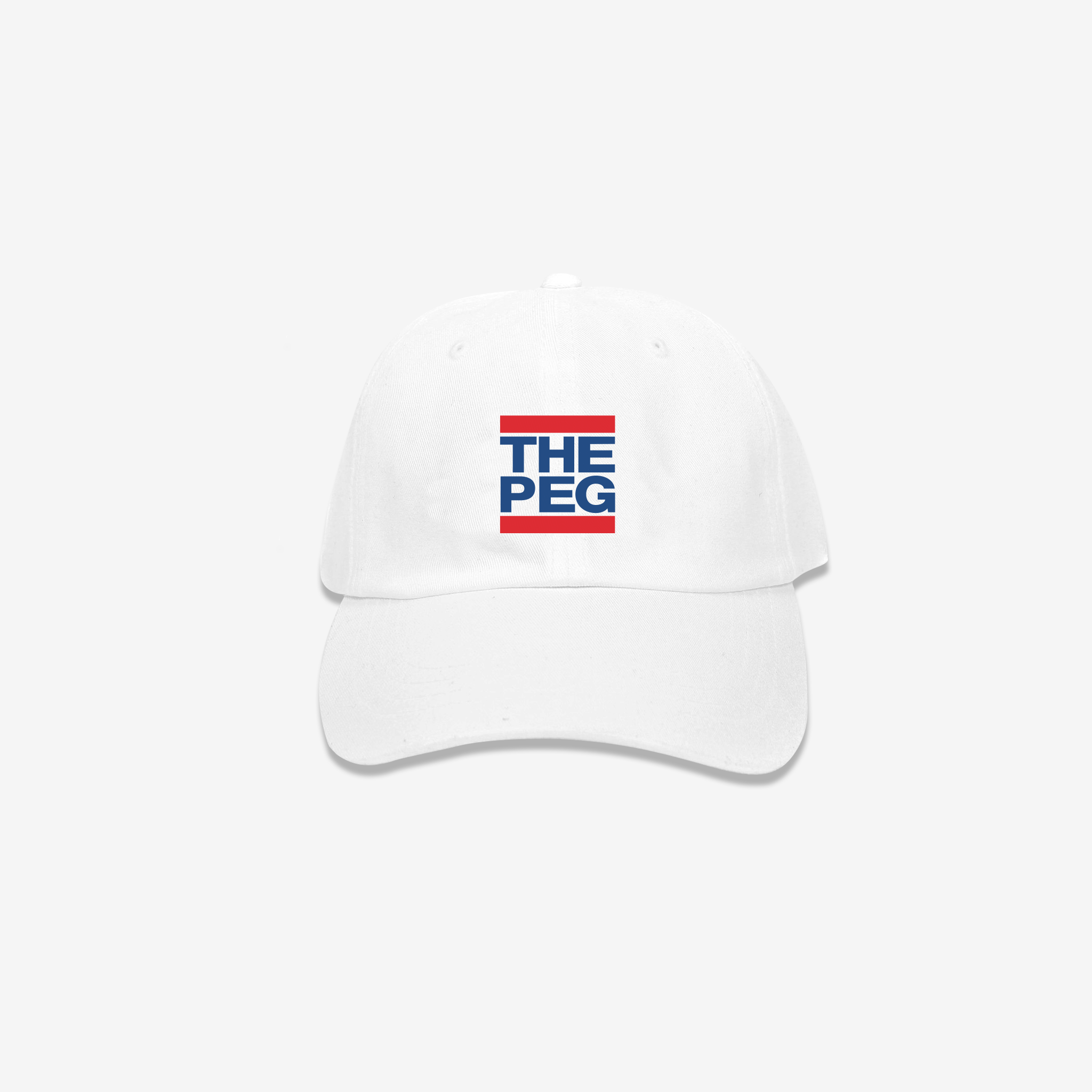 Whiteout Embroidered Baseball Dad Cap (Retro)
