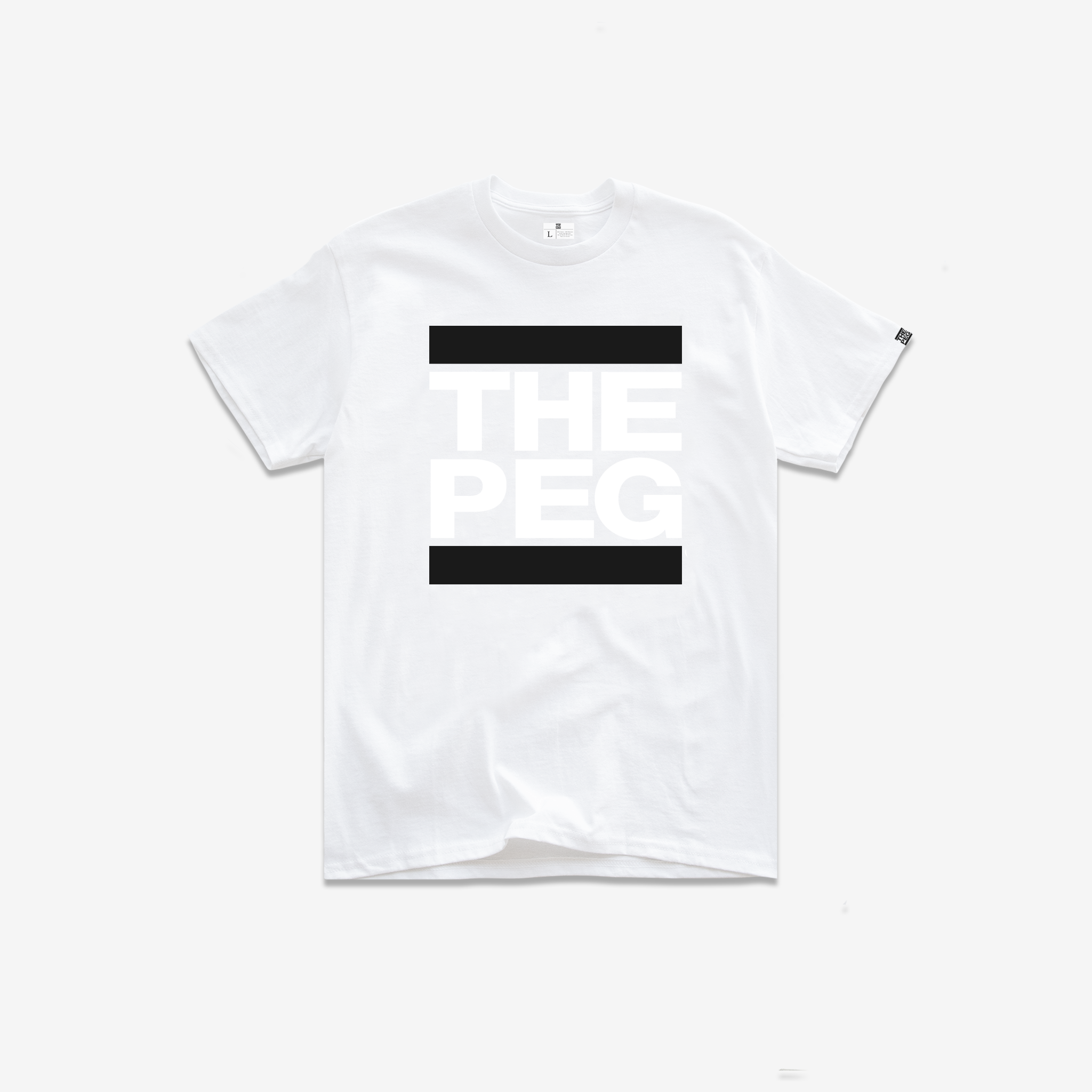 unDMC Whiteout Tee Shirt (Black/White)