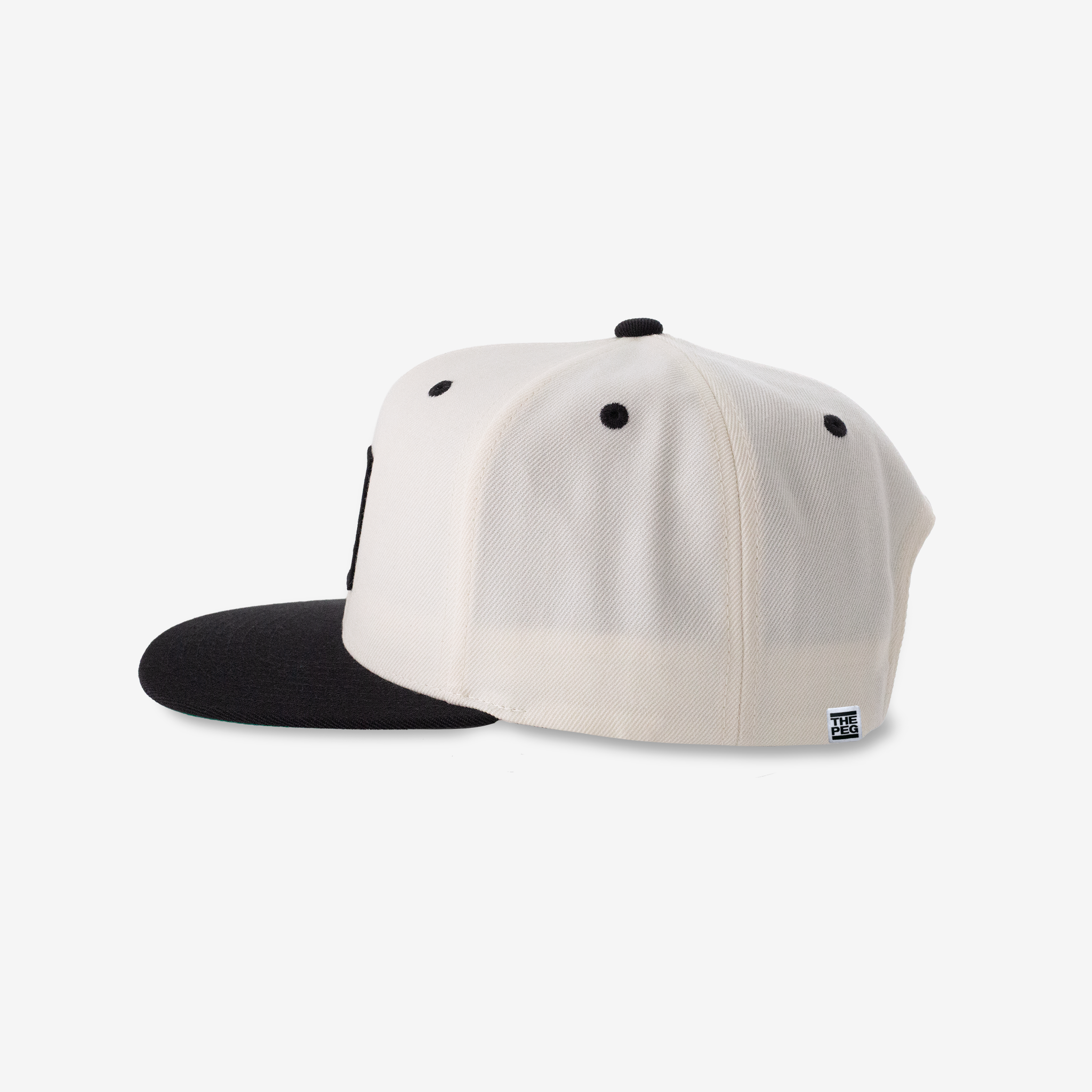 Premium Snapback (Natural/Black)