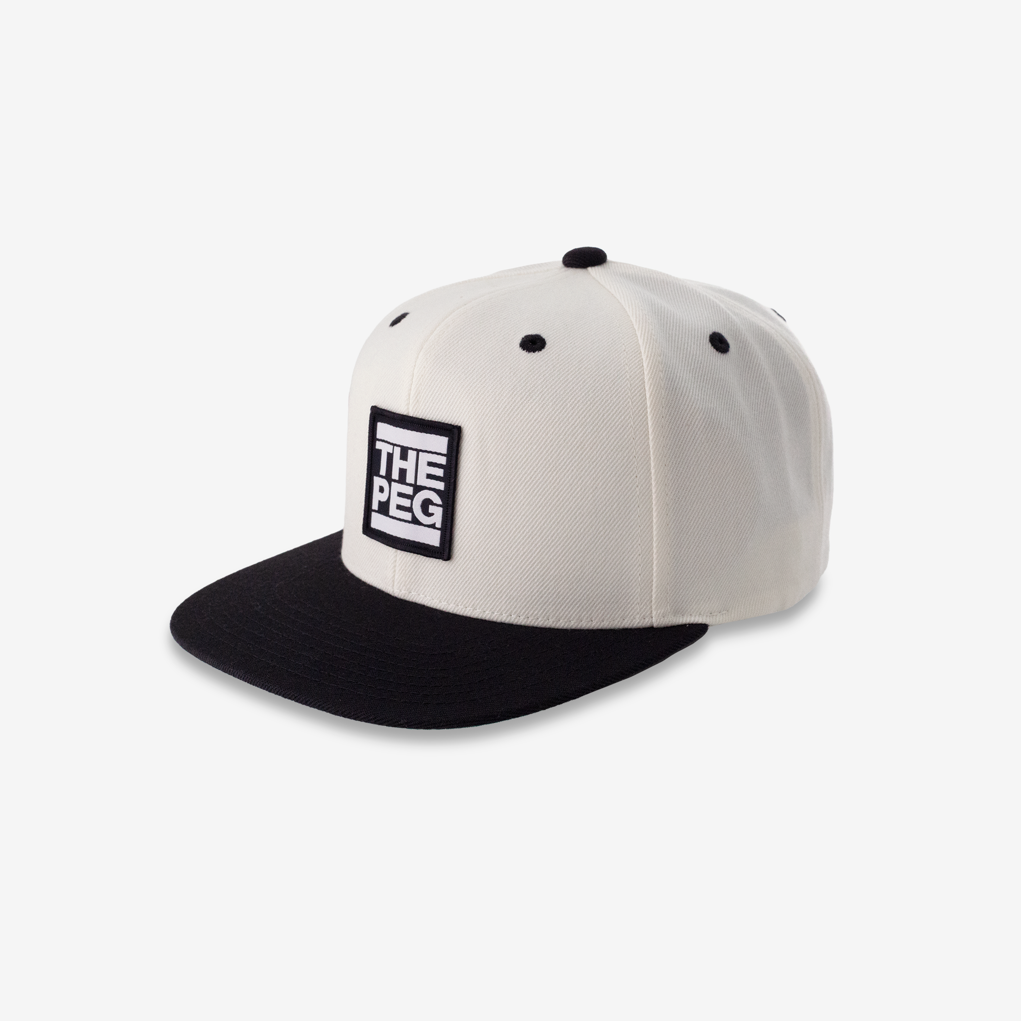 Premium Snapback (Natural/Black)