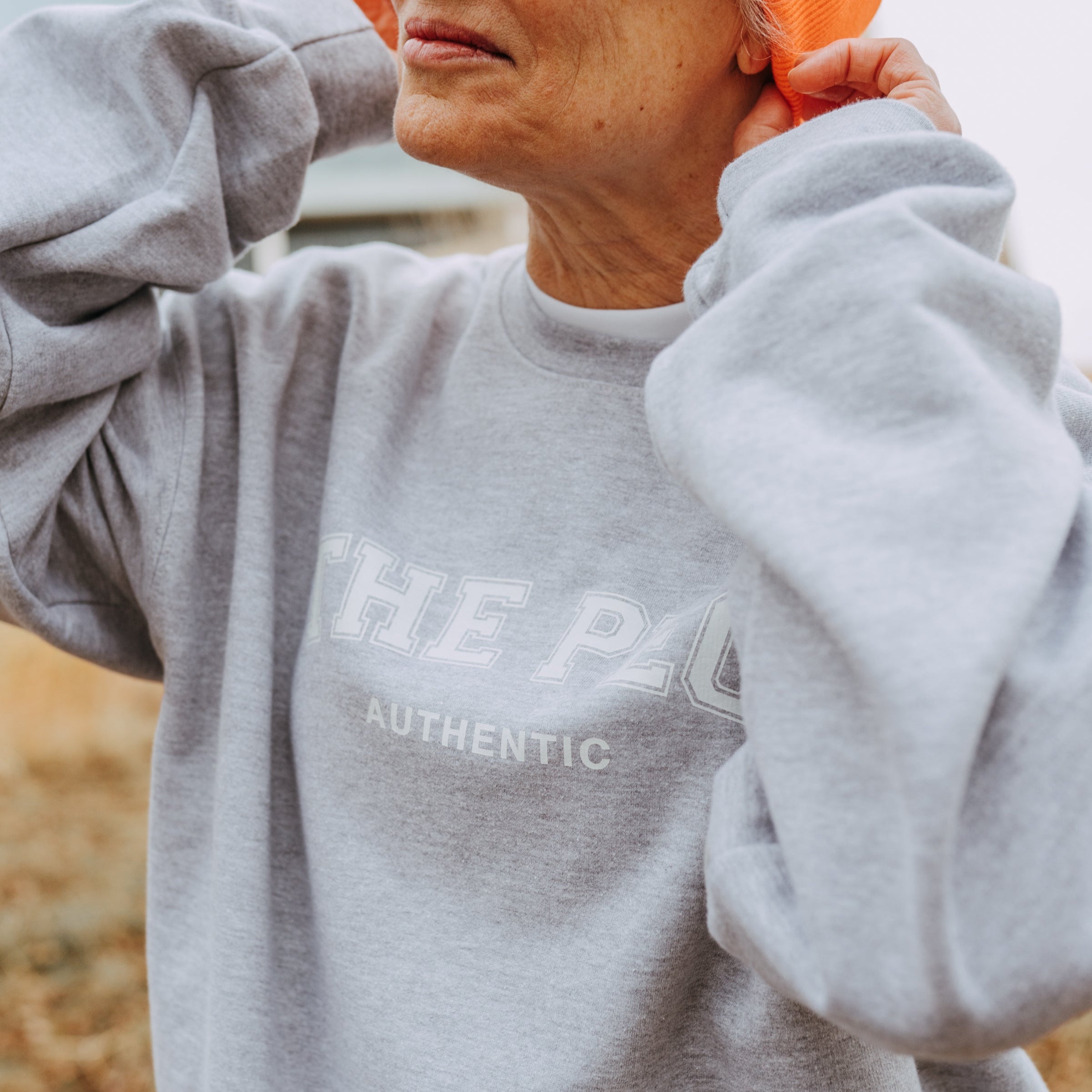 Mid Weight Varsity Crew (Heather Grey)