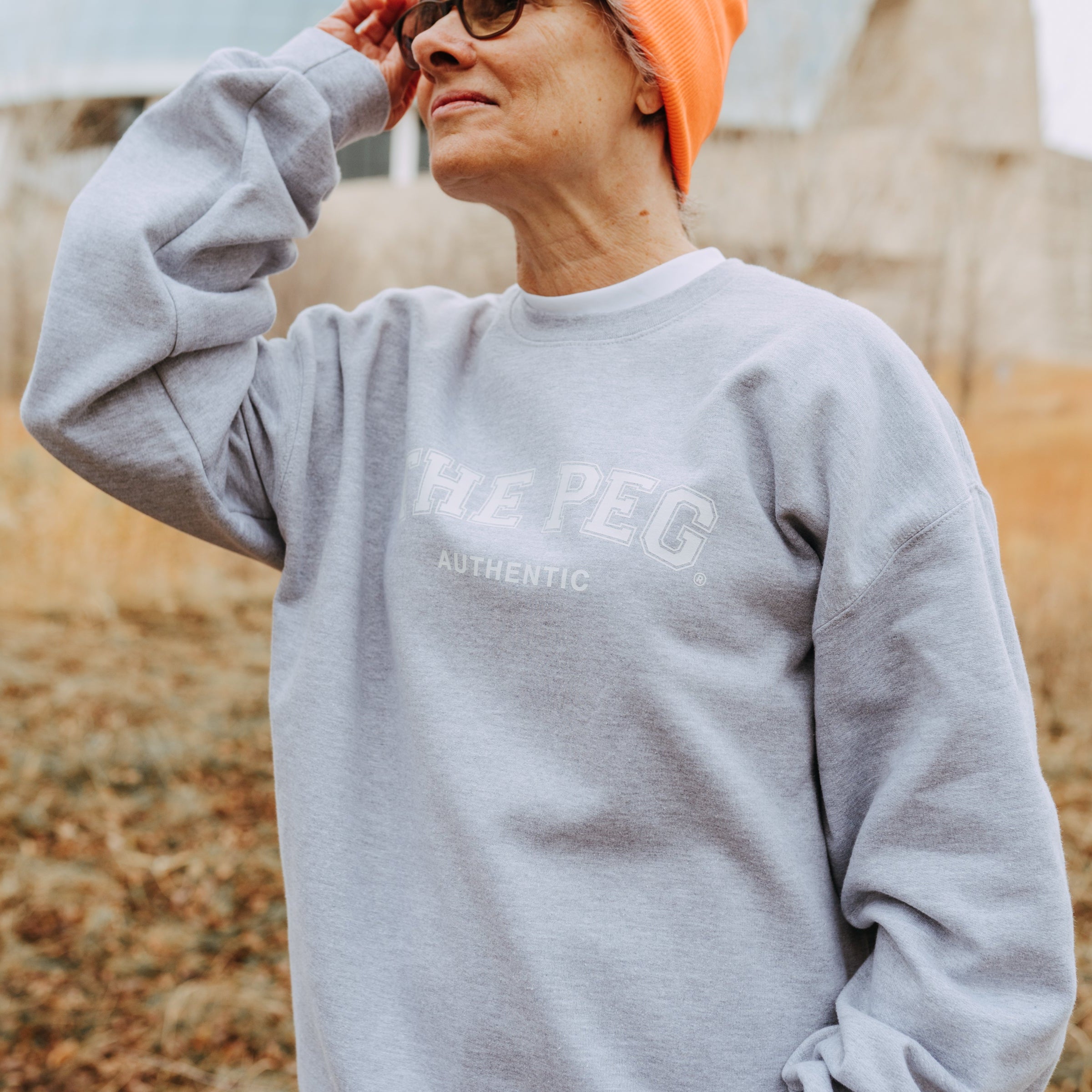 Mid Weight Varsity Crew (Heather Grey)