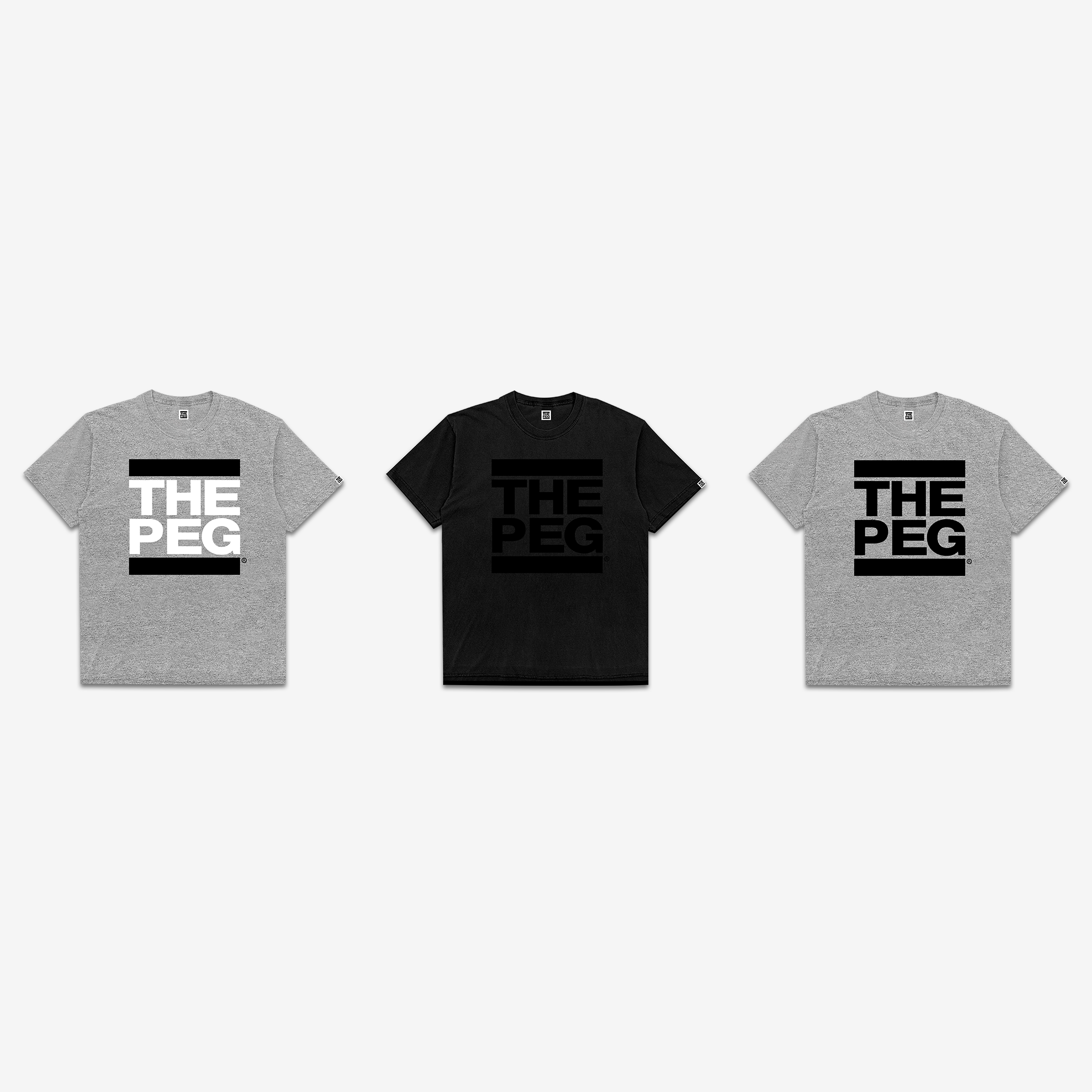 unDMC Tee Shirt 3 Pack (Monochromatic)